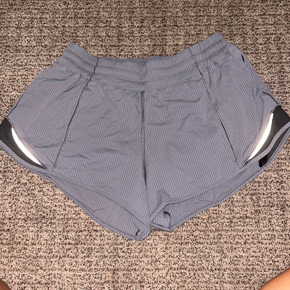 grey lululemon shorts